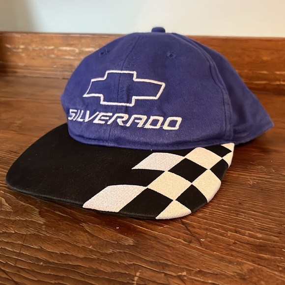 Vintage Chevy Silverado Racing Snapback hat. - Picture 2 of 7